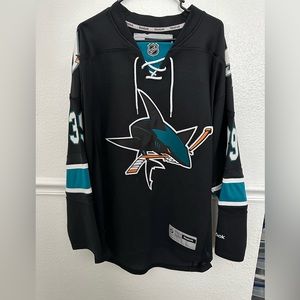 San Jose Sharks Hockey Jersey - Logan Couture - Size Large